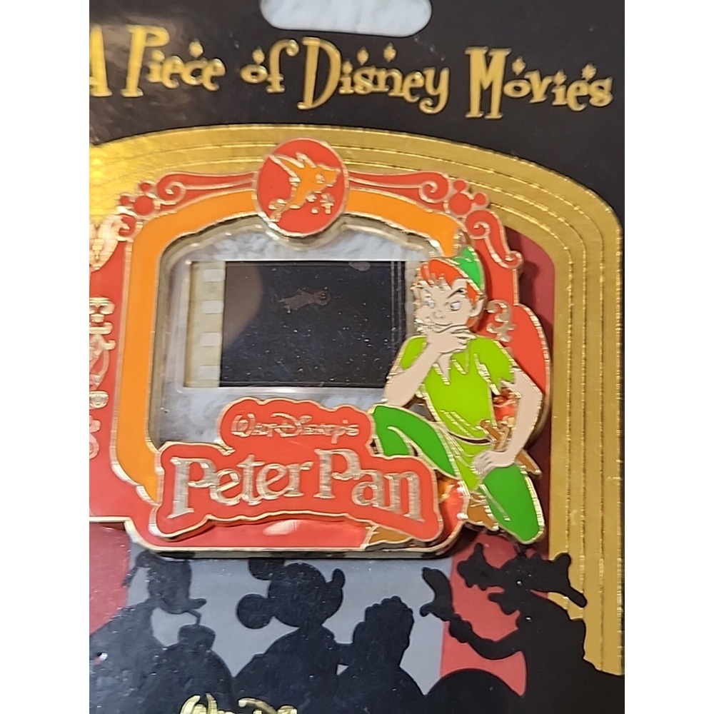 Disney Pin Peter Pan Piece of Disney Movies PODM Actual Cel from Movie LE  84204